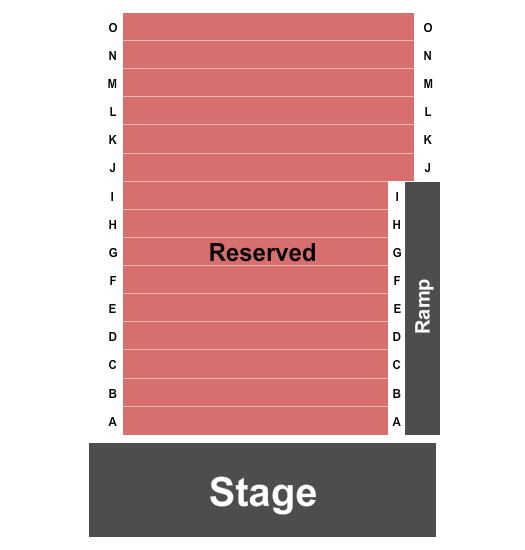 The Ute Theater Seating Chart