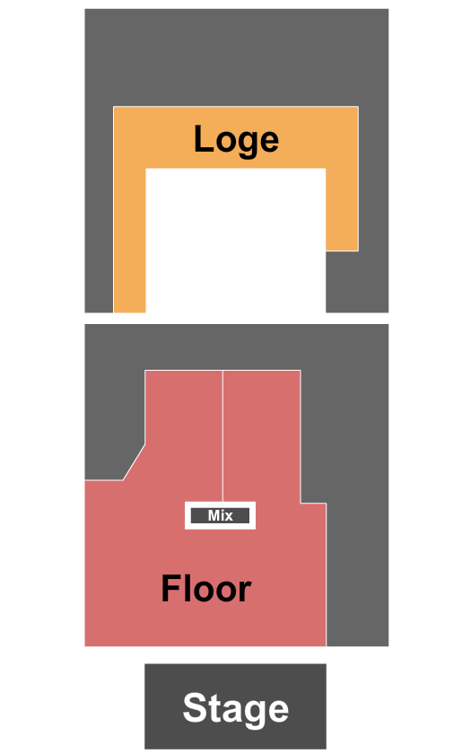The Vanguard - FL Floor GA/Loge GA Seating Chart