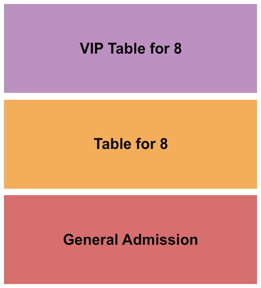 The Venue at Belle Oaks GA/Tables Seating Chart