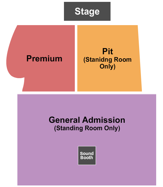 The Venue at Downstream Casino Seating Chart