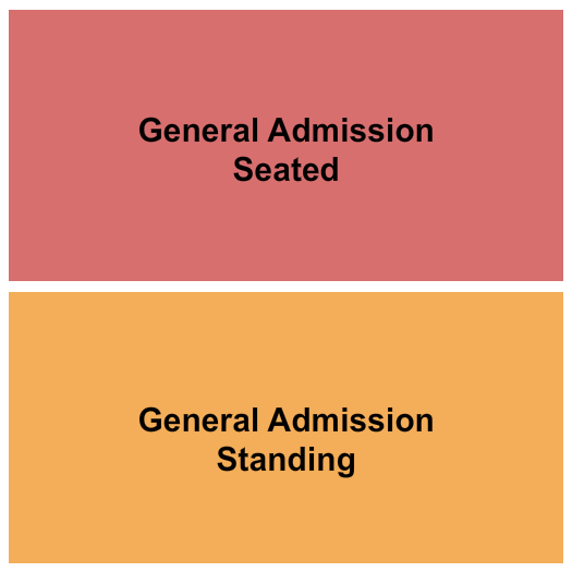 The Waiting Room Lounge - NE GA Seated/Standing Seating Chart