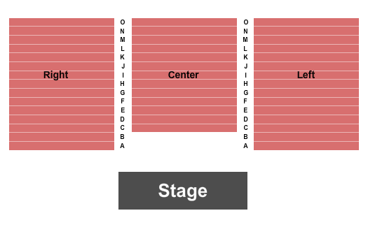 The War Memorial - MI Endstage Seating Chart