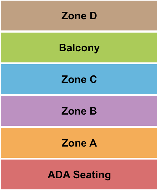 The Warehouse at Fairfield Theatre Company Next Event Seating Chart