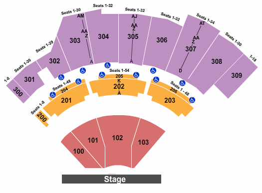 The Wharf Amphitheatre Seating Chart