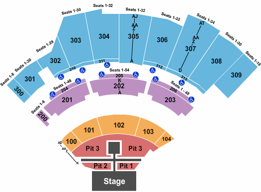 The Wharf Amphitheatre Walker Hayes Seating Chart