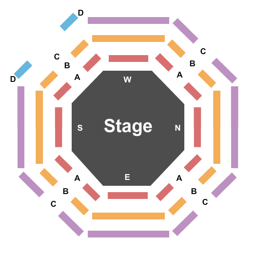 The Whisenhunt Stage at Zachary Scott Theatre Center Center Stage Seating Chart
