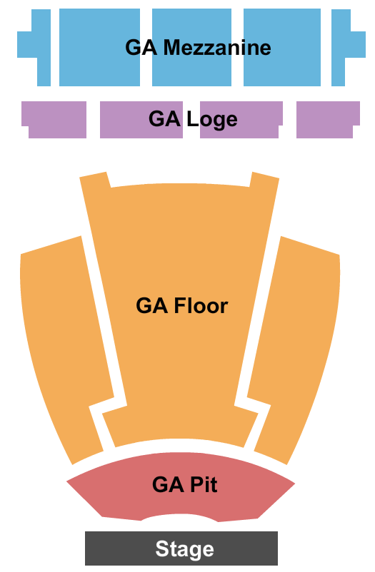 The Wiltern Endstage GA Pit 2 Seating Chart