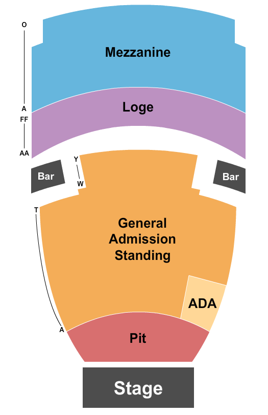 Thee Sacred Souls The Wiltern Seating Chart