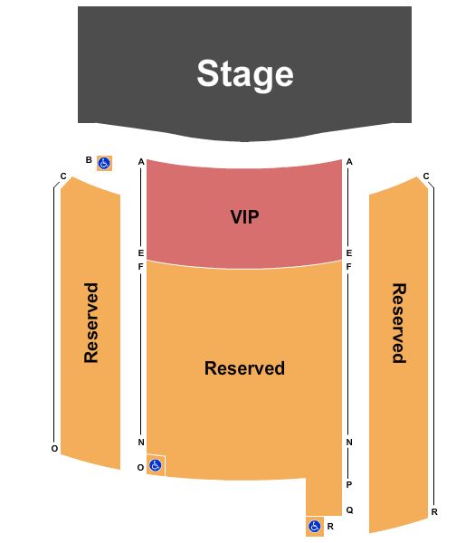 The Wolf Performance Hall Endstage Seating Chart