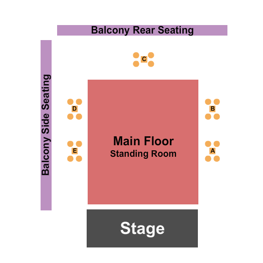 The Woodward Theater - Cincinnati Seating Chart