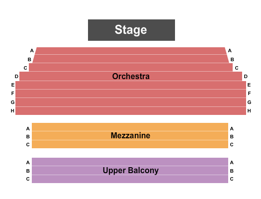 The World Theatre End Stage Seating Chart