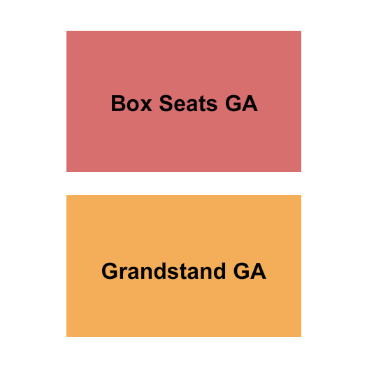 The York Fairgrounds - PA GA Box Seats/GA Grandstand Seating Chart