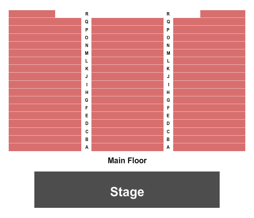 The Younts Center for Performing Arts End Stage Seating Chart
