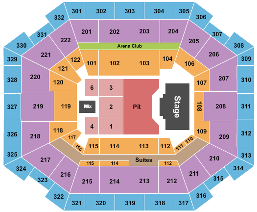 The Yuengling Center Billy Strings Seating Chart
