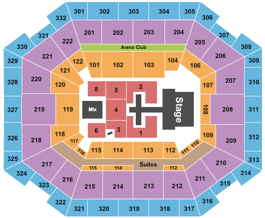 The Yuengling Center Chris Tomlin 1 Seating Chart