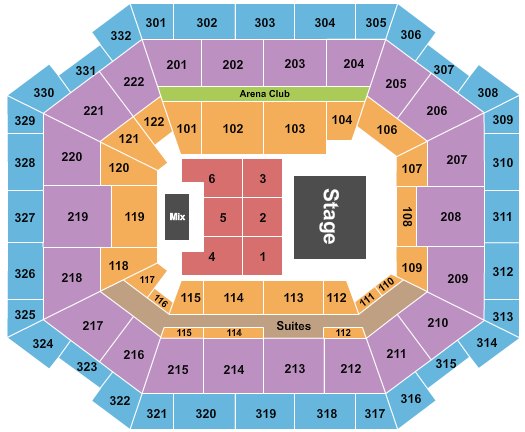 The Yuengling Center Next Event Seating Chart