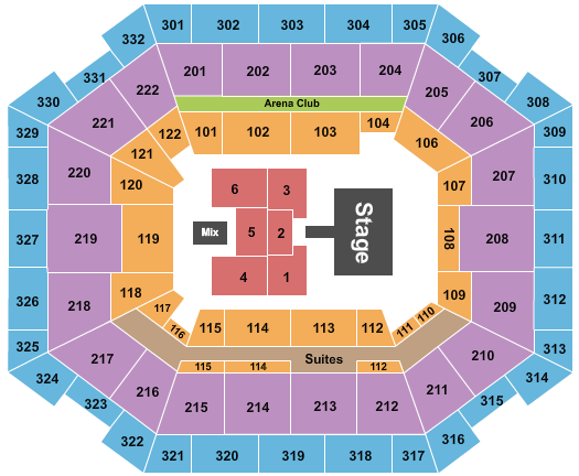 The Yuengling Center Santa Fe Klan Seating Chart