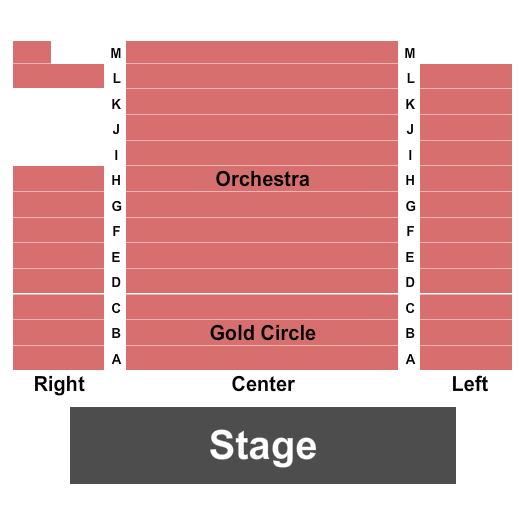 The Zoetic End Stage Seating Chart