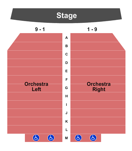 Theatre Charlotte Endstage Seating Chart