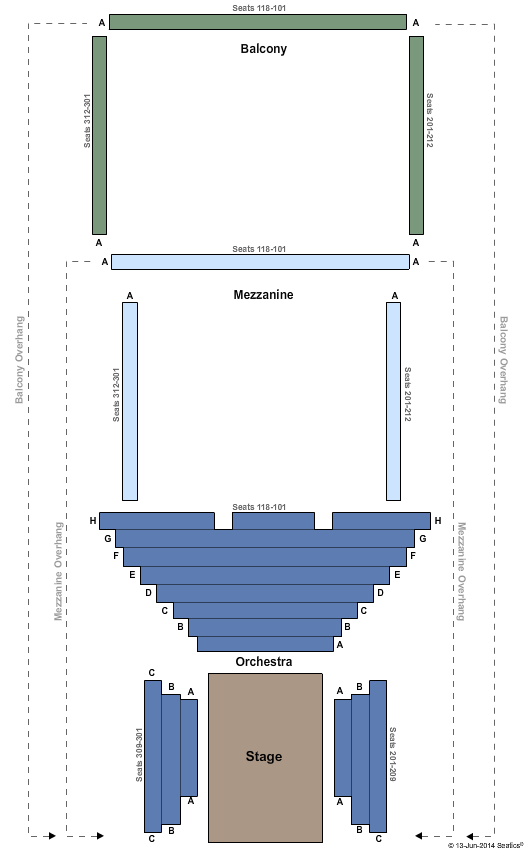 Theater For A New Audience End Stage Seating Chart