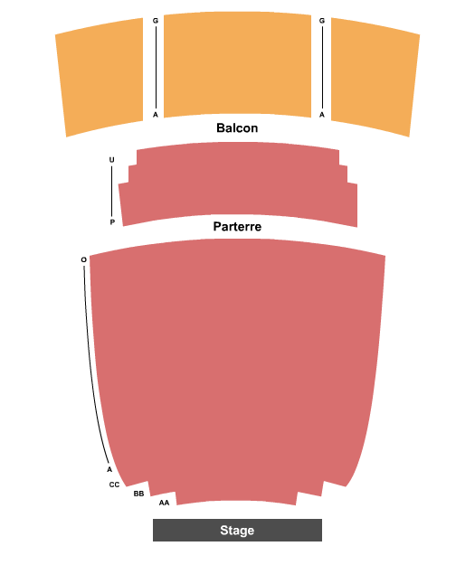 Theatre Lionel Groulx Seating Chart