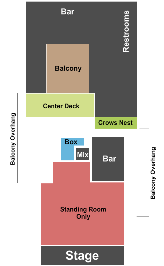 Sunny Day Real Estate Theatre Of The Living Arts Seating Chart