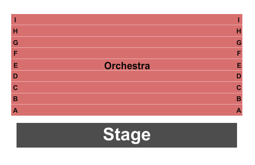 Theatre Three at Theatre Row Endstage Seating Chart