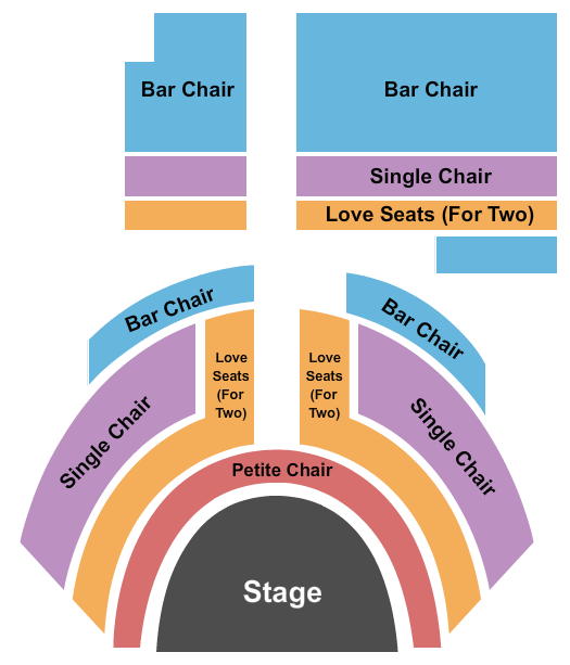 Theatre XIV Endstage Seating Chart
