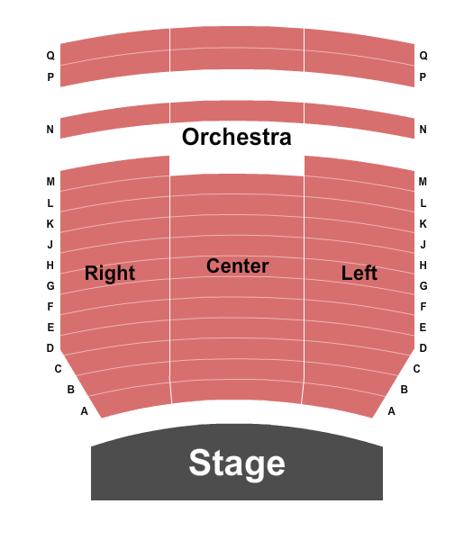 Theatre at Well Spring Seating Chart