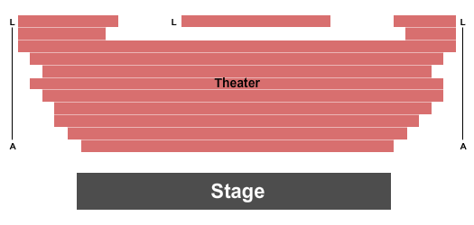 Theatre at the Welk End Stage Seating Chart