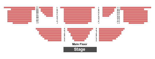 Thomas Jefferson Community Theatre Endstage Seating Chart