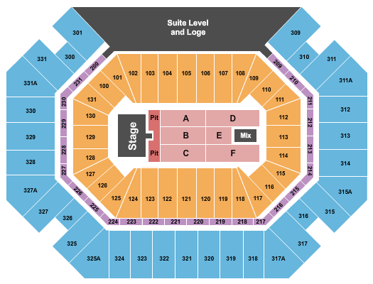 Thompson Boling Arena at Food City Center Alan Jackson Seating Chart