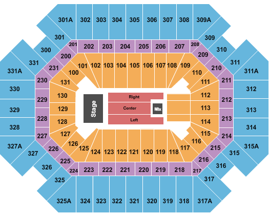 Thompson Boling Arena seating chart event tickets center