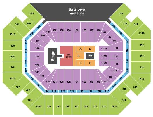 Thompson Boling Arena at Food City Center Cody Johson Seating Chart