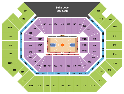 Thompson Boling Arena at Food City Center Harlem Globetrotters Seating Chart