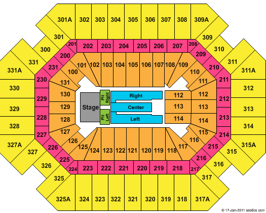 Thompson Boling Arena at Food City Center Jason Aldean Seating Chart