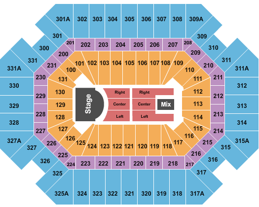 Thompson Boling Arena at Food City Center Laurne Daigle Seating Chart