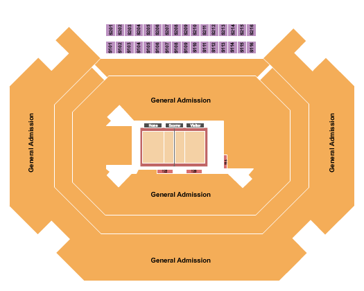 Thompson Boling Arena at Food City Center Volleyball Seating Chart