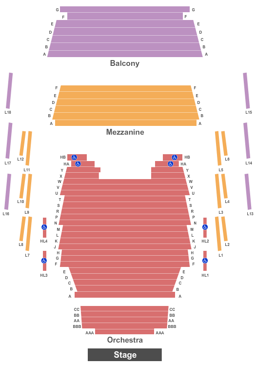 Thunder Bay Community Auditorium Seating Chart