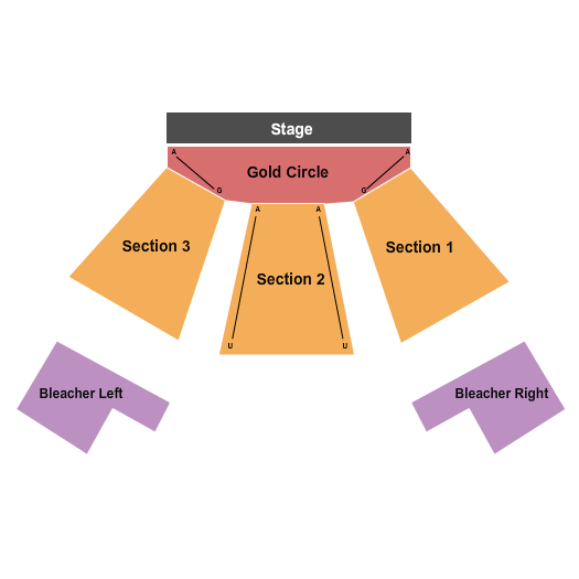 Timber Rock Amphitheater Seating Chart