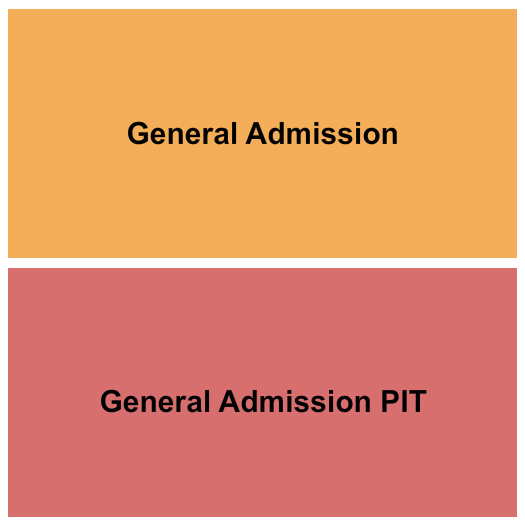 Timber Rock Amphitheater GA/GA PIT Seating Chart