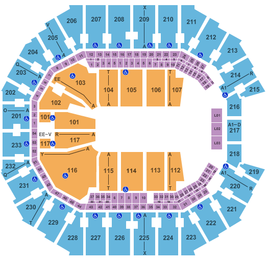 Spectrum Center Monstar Jam seating chart - eventticketscenter.com
