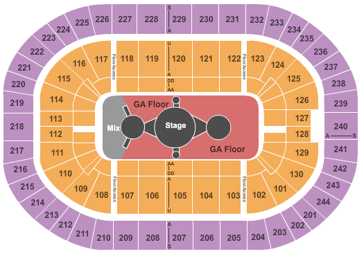 MVP Arena Carrie Underwood Seating Chart