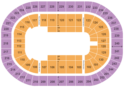 MVP Arena Circus Seating Chart