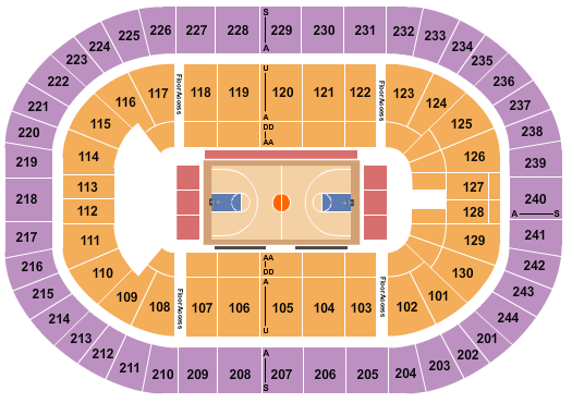 MVP Arena Harlem Globetrotters Seating Chart
