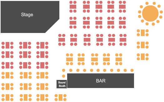 Tin Pan Tables Seating Chart