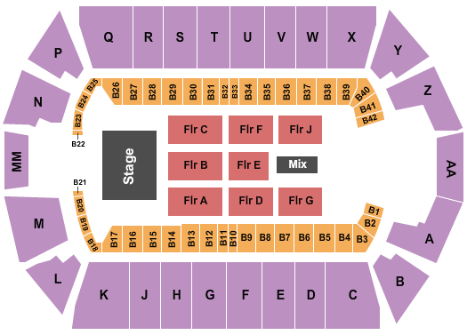 Tingley Coliseum Bob Dylan Seating Chart
