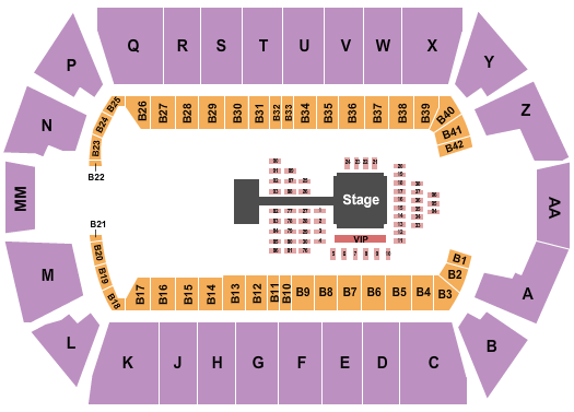 Tingley Coliseum Boxing Seating Chart