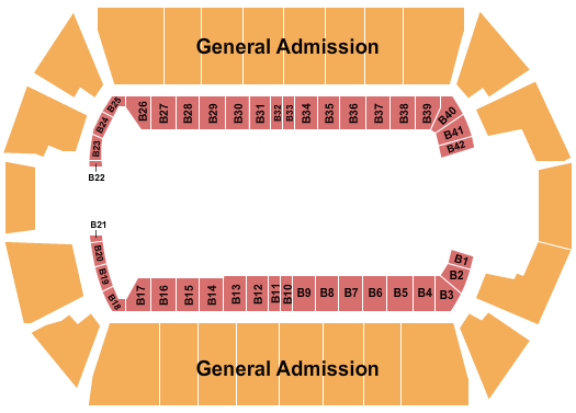 Tingley Coliseum Mexico Shrine Circus Seating Chart