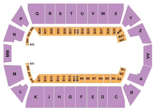 Tingley Coliseum Seating Chart - Albuquerque